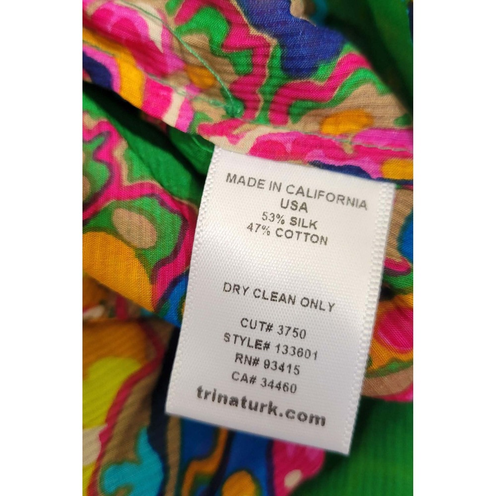 Trina Turk Silk Tank - Picture 4 of 5